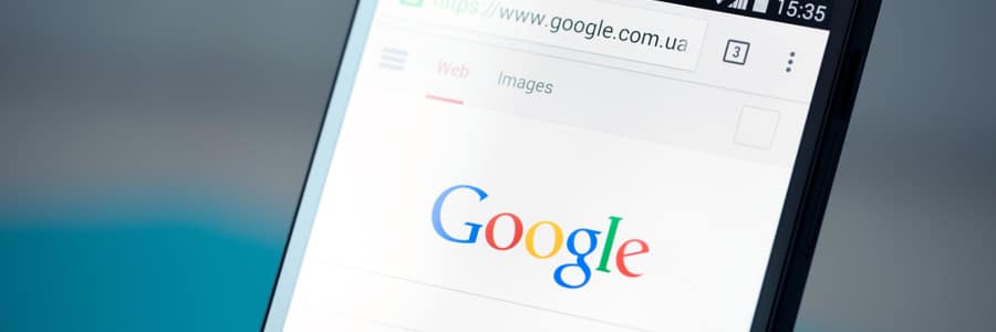 Google open on a android phone