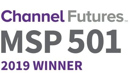 Channel Futures 2019 MSP 501 winner badge