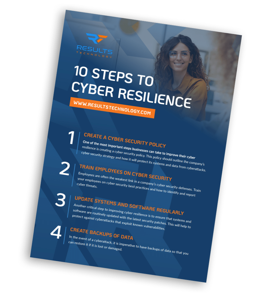 10 steps to cyber resilience
