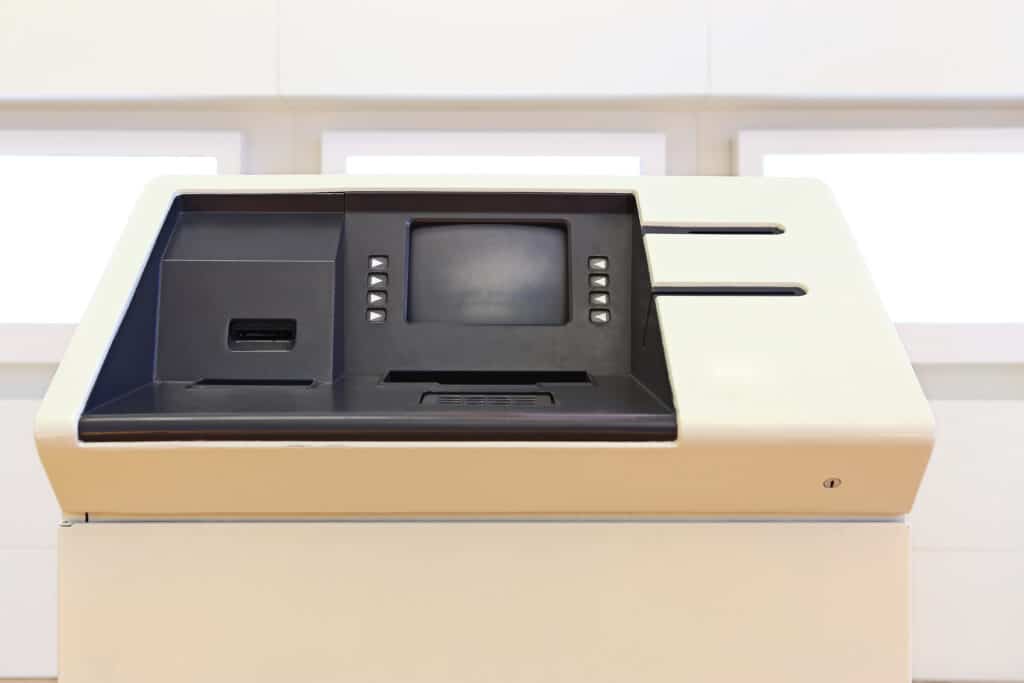old atm machine